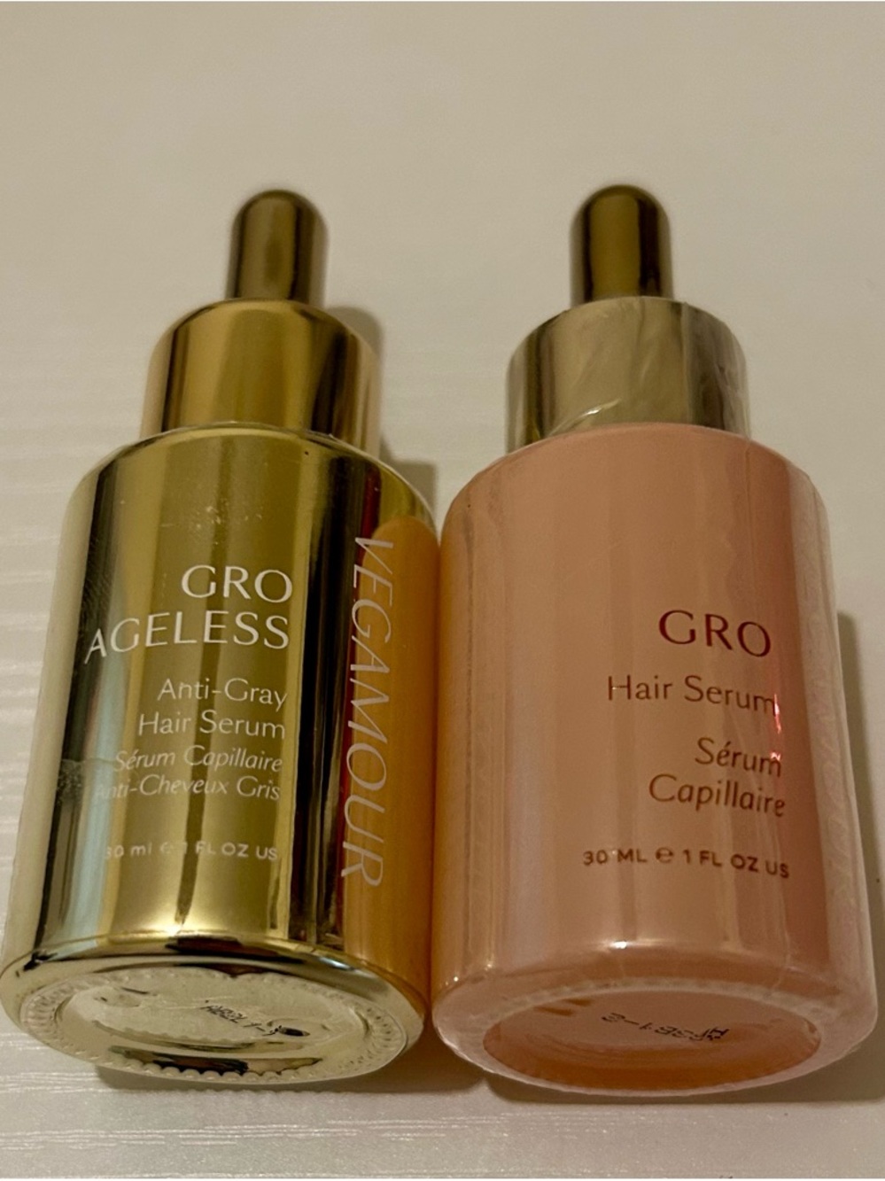 GRO Hair Serum Duo — Pink and Gold Hair Serum